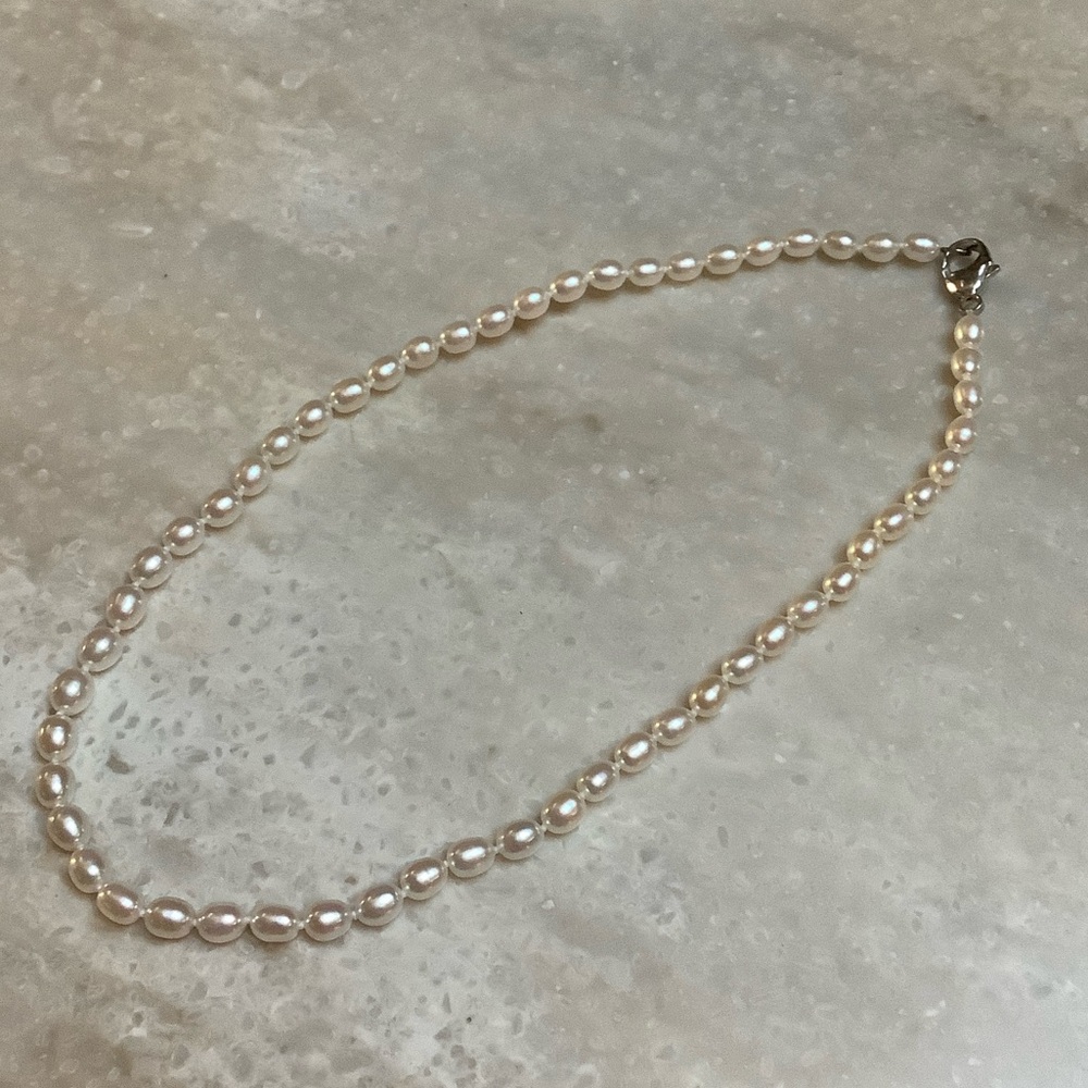 😍Honora White Pearl Necklace 16”😍NWOT